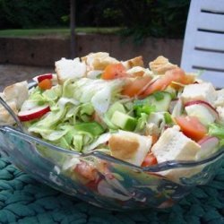 Fattoush - Toasted Bread Salad recipe