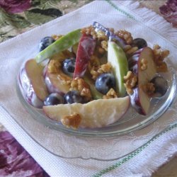 Copycat-Mc Donald's Candied Walnut & Fruit Salad recipe