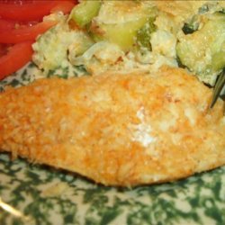 Oven Fried Parmesan Chicken recipe
