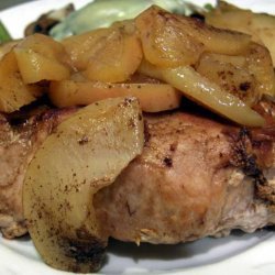 Baked Pork Chops With Apple & Sherry recipe