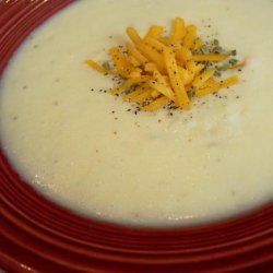 Creamy Parmesan Potato Soup recipe