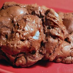 Double Chocolate-Nut Decadent Cookies recipe