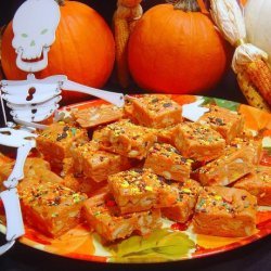 Sue's Super Easy Halloween Candy Corn Fudge recipe