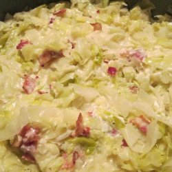 Danish Wilted Cabbage Salad With Bacon recipe