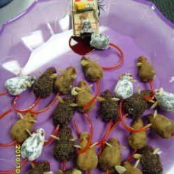 Chocolate Halloween Mice recipe