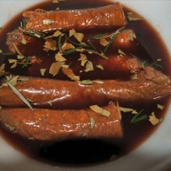 Tapas Style Spanish  Rioja Marinated Chorizo Sausage recipe