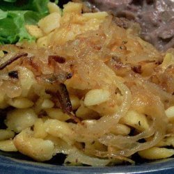 Spaetzle With Gruyère and Caramelized Onions recipe