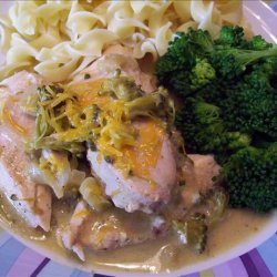 Crock Pot Broccoli Cheese Chicken recipe