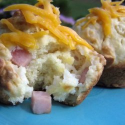 Ham and Cheese Muffins recipe