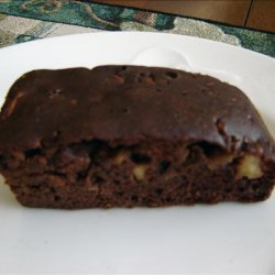 Easy One-Bowl Apple Snack Brownie Cake recipe