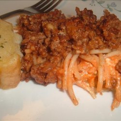 Dreamy Spaghetti Casserole recipe