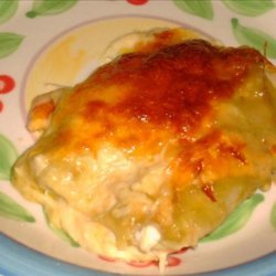 Chicken Cream Cheese Enchiladas recipe
