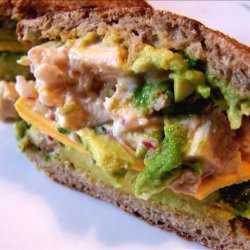 Chicken Salad and Avocado Sandwich recipe