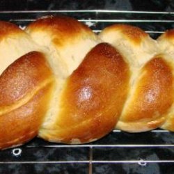 Finnish Coffee Bread (Breadmaker Recipe) recipe