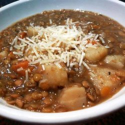 Lentil Soup in 10 Minutes (Pressure Cooker) recipe