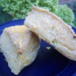 Scottish Cheddar Cheese and Spring Onion Tea-Time Scones recipe
