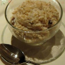 Pareve Brown Rice Pudding recipe