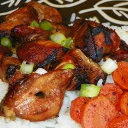 Russell's Quick Chicken Skewers recipe