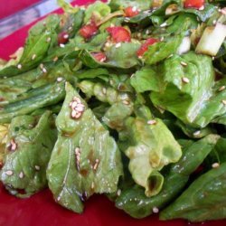 Sesame Green Salad recipe