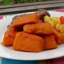 Sugar Glazed Kumara ( Sweet Potato ) recipe