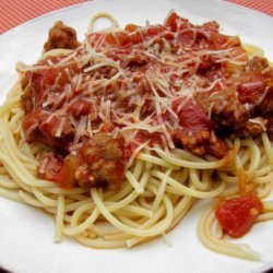 Jo Mama's World Famous Spaghetti recipe