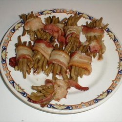 Bacon Wrapped Green Beans recipe