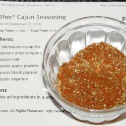 *another* Cajun Seasoning recipe