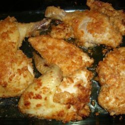 Amish Baked Fried Chicken recipe