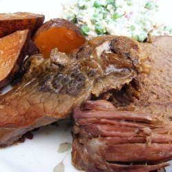 Super Yummy Top Round Roast and Potatoes recipe