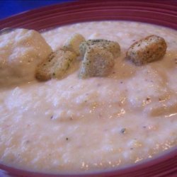 Cauliflower and Extra Old Soup recipe