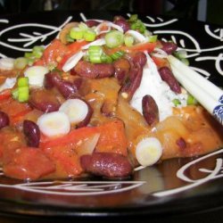Spicy Thai-Style Beans With Coconut Milk (Vegetarian) recipe