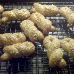 Sesame Greek Easter Cookies (Koulourakia) recipe