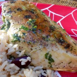 Chicken Breasts With Herb Stuffing recipe