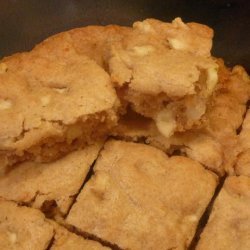 Granny Smith Brownies (Blondies) recipe