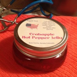 Crabapple Hot Pepper Jelly recipe