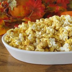 Autumn Pumpkin Popcorn recipe