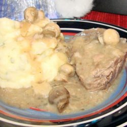 Nif's Easy Crock Pot Smothered Roast Beef recipe