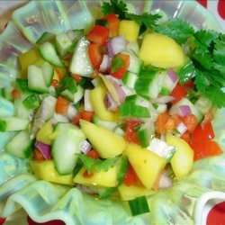 Mango Cucumber Salsa recipe