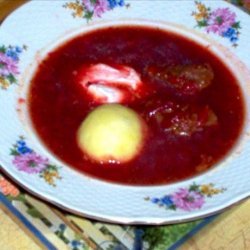 Ukranian Peasant Borscht recipe