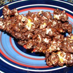 Gobs of Chocolate Popcorn Delight recipe