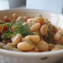 Greek Potato, Zucchini, and Bean Stew recipe