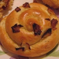 Caramelized Onion Rolls  With  Herb Butter recipe