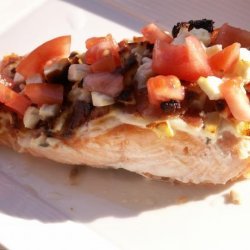 Grilled Salmon, Bacon & Feta Packets recipe