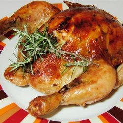 Roasted Rosemary Chicken with Lemon/Soy Sauce recipe