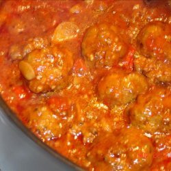 Spaghetti Sauce With Meatballs recipe