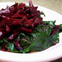 Balsamic Beets and Greens recipe