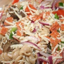 Supreme Pizza Pasta Salad recipe