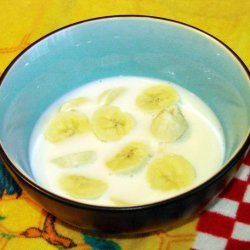 Bananas in Milk recipe