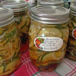 Heritage Bread and Butter Pickle - Pickled Cucumber and Onions recipe