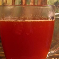Hot Cranberry Tea Cider recipe